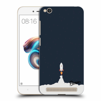 Picasee crna silikonska maskica za Xiaomi Redmi 5A - Astronaut 2