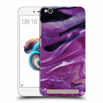 Maskica za Xiaomi Redmi 5A - Purple glitter