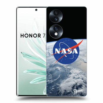 Picasee silikonska prozirna maskica za Honor 70 - Nasa Earth