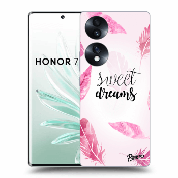 Picasee crna silikonska maskica za Honor 70 - Sweet dreams