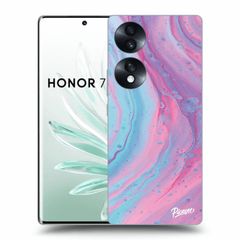 Maskica za Honor 70 - Pink liquid