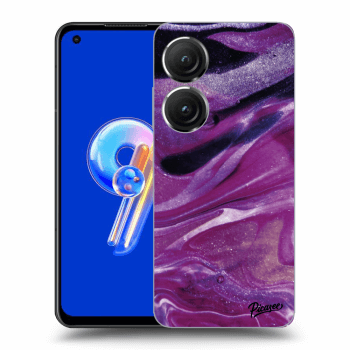 Maskica za Asus Zenfone 9 - Purple glitter