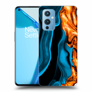 Picasee ULTIMATE CASE za OnePlus 9 - Gold blue