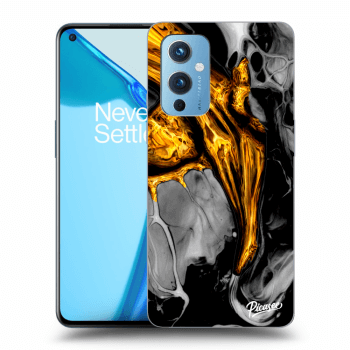 Maskica za OnePlus 9 - Black Gold