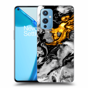 Maskica za OnePlus 9 - Black Gold 2