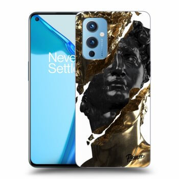 Maskica za OnePlus 9 - Gold - Black