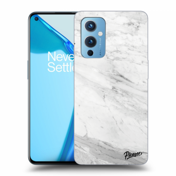 Maskica za OnePlus 9 - White marble