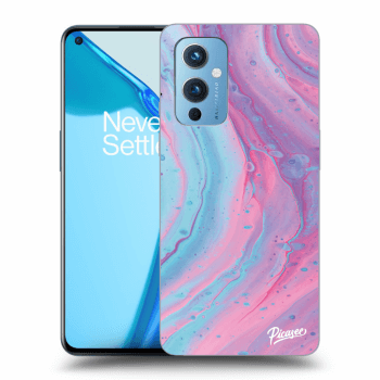 Maskica za OnePlus 9 - Pink liquid