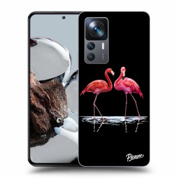 Maskica za Xiaomi 12T - Flamingos couple