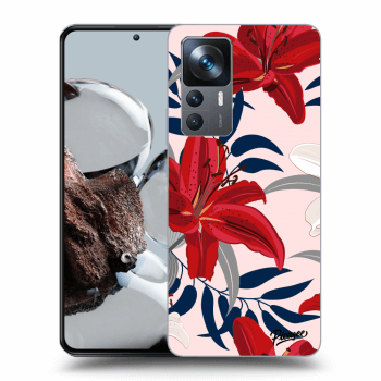 Maskica za Xiaomi 12T Pro - Red Lily