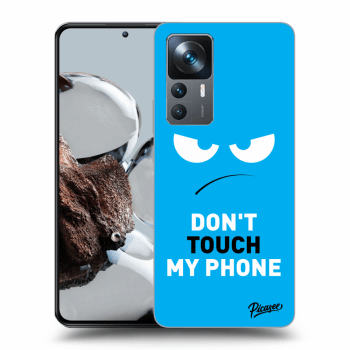 Maskica za Xiaomi 12T Pro - Angry Eyes - Blue