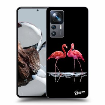 Maskica za Xiaomi 12T Pro - Flamingos couple