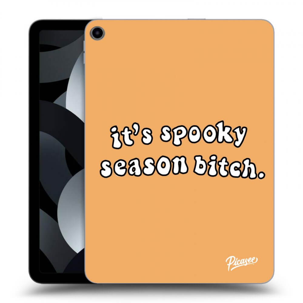 Picasee crna silikonska maskica za Apple iPad 10,9" 2022 (10.generace) - Spooky season