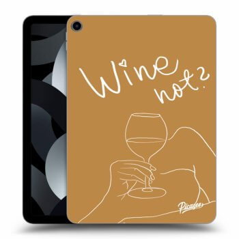 Picasee crna silikonska maskica za Apple iPad 10,9" 2022 (10.generace) - Wine not