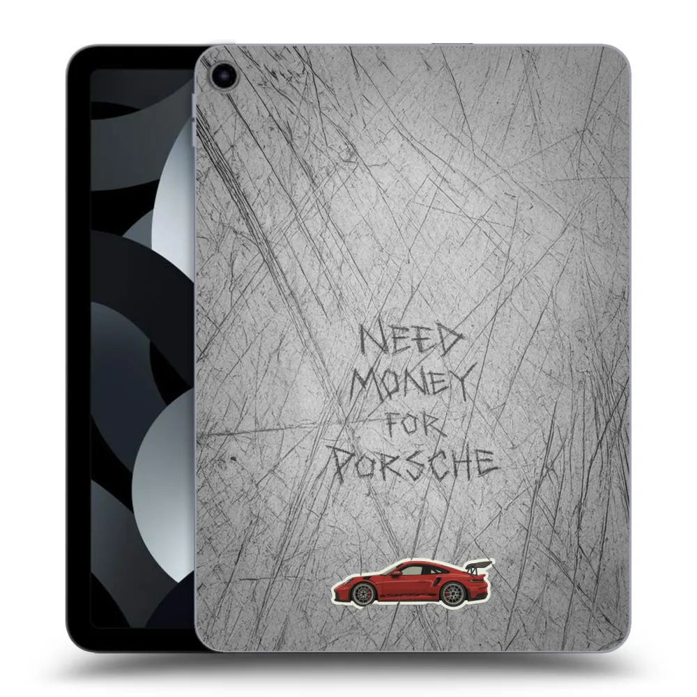 Picasee crna silikonska maskica za Apple iPad 10,9" 2022 (10.gen.) - Garage Scratch