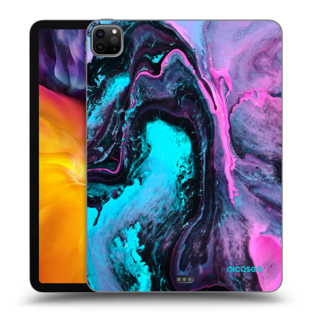 Picasee crna silikonska maskica za Apple iPad Pro 11" 2022 M2 (4.generace) - Lean 2