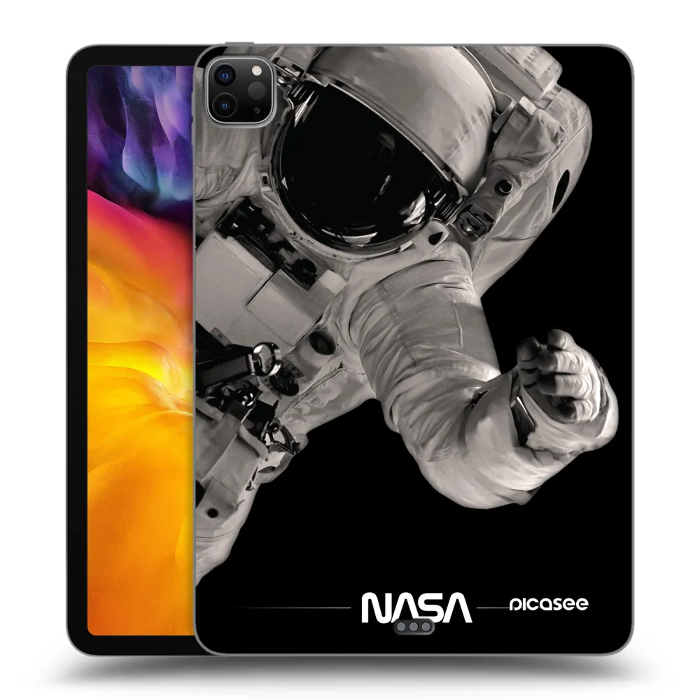 Picasee crna silikonska maskica za Apple iPad Pro 11" 2022 M2 (4.generace) - Astronaut Big