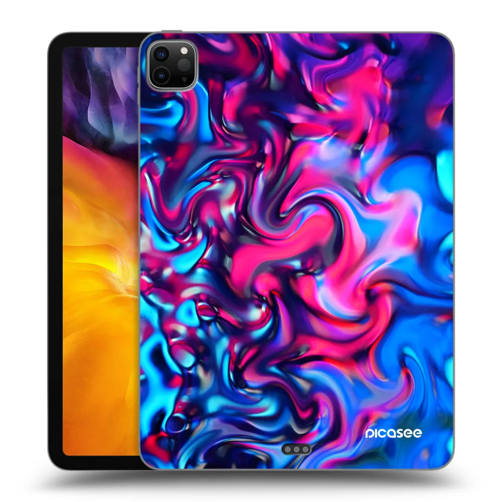 Picasee crna silikonska maskica za Apple iPad Pro 11" 2022 M2 (4.generace) - Redlight