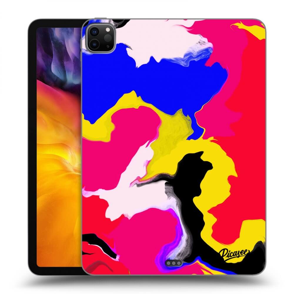 Picasee crna silikonska maskica za Apple iPad Pro 11" 2022 M2 (4.generace) - Watercolor