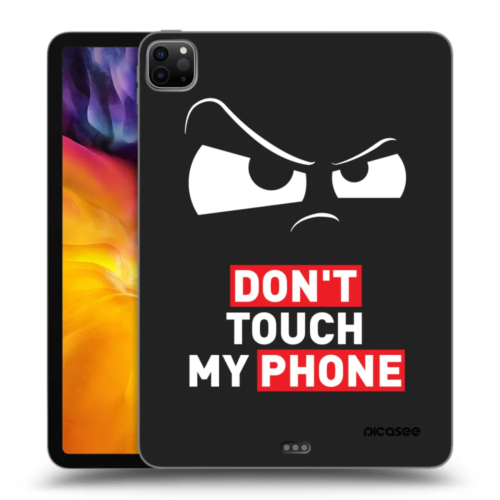 Picasee crna silikonska maskica za Apple iPad Pro 11" 2022 M2 (4.generace) - Cloudy Eye - Transparent