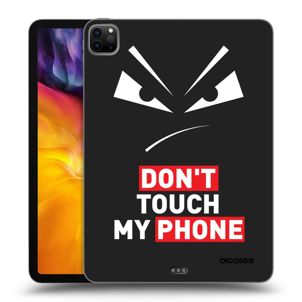 Picasee crna silikonska maskica za Apple iPad Pro 11" 2022 M2 (4.generace) - Evil Eye - Transparent