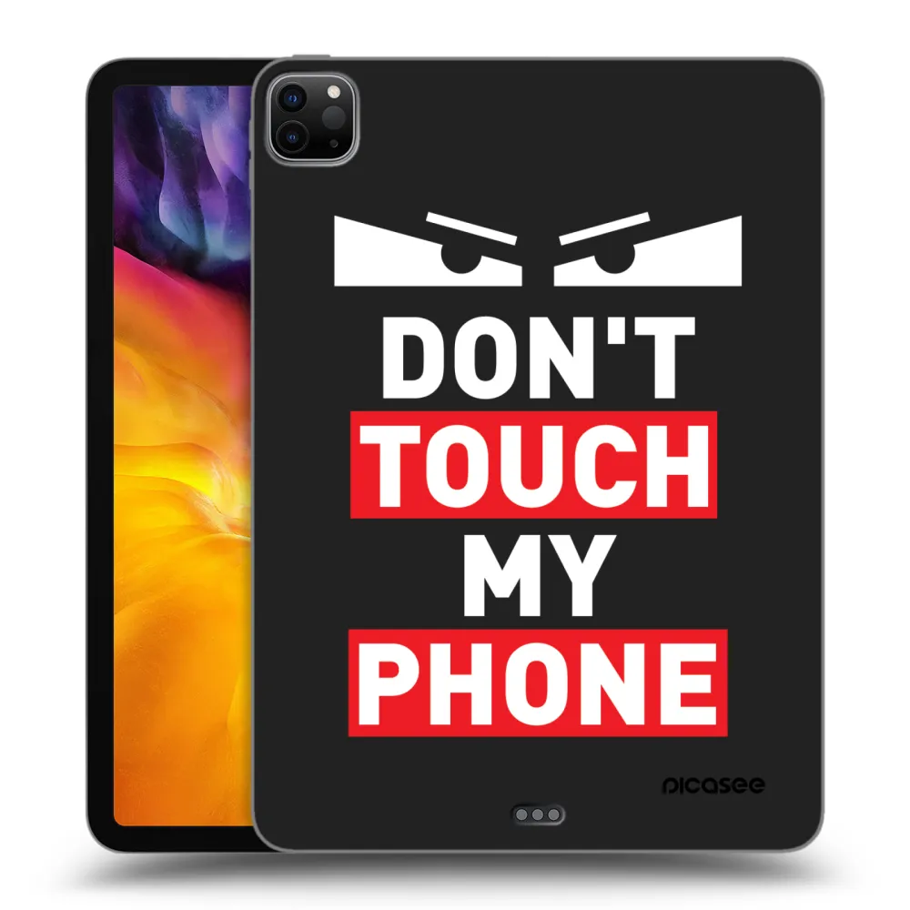 Picasee crna silikonska maskica za Apple iPad Pro 11" 2022 M2 (4.generace) - Shadow Eye - Transparent