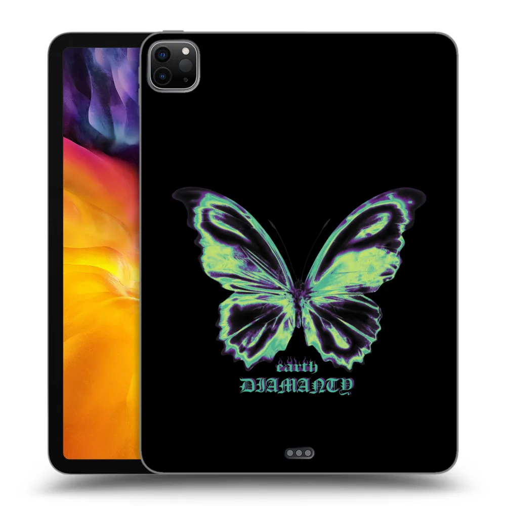 Picasee crna silikonska maskica za Apple iPad Pro 11" 2022 M2 (4.generace) - Diamanty Blue