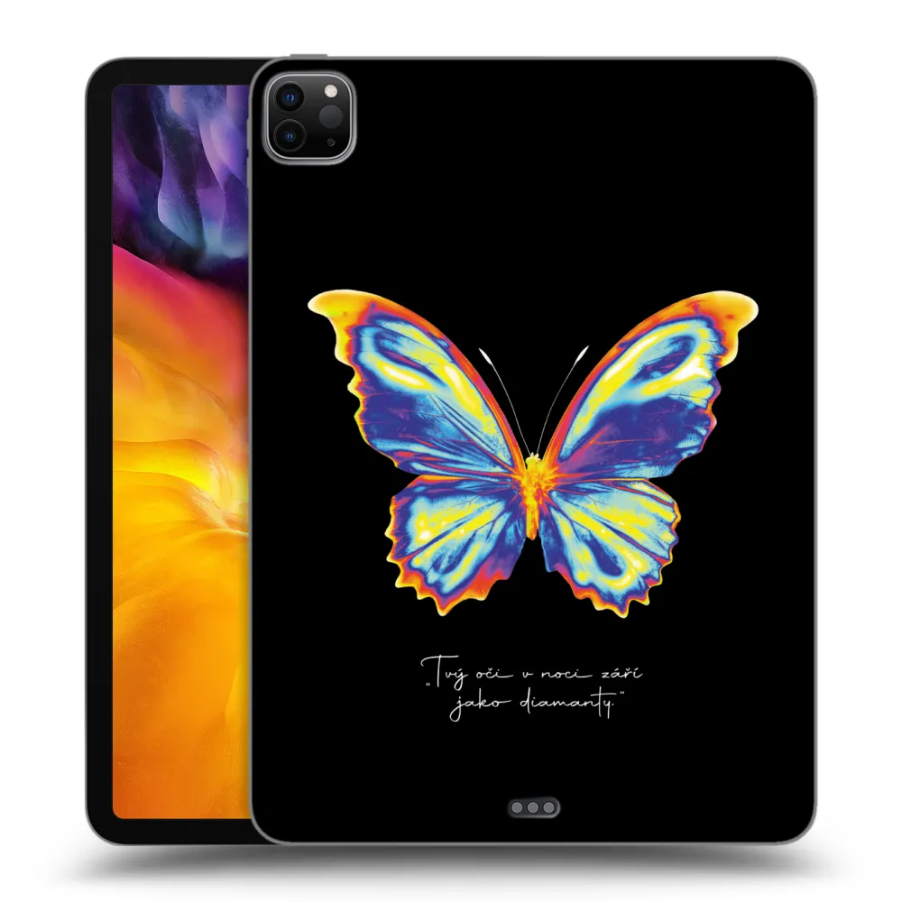 Picasee crna silikonska maskica za Apple iPad Pro 11" 2022 M2 (4.generace) - Diamanty Black