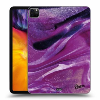 Maskica za Apple iPad Pro 11" 2022 M2 (4.generace) - Purple glitter