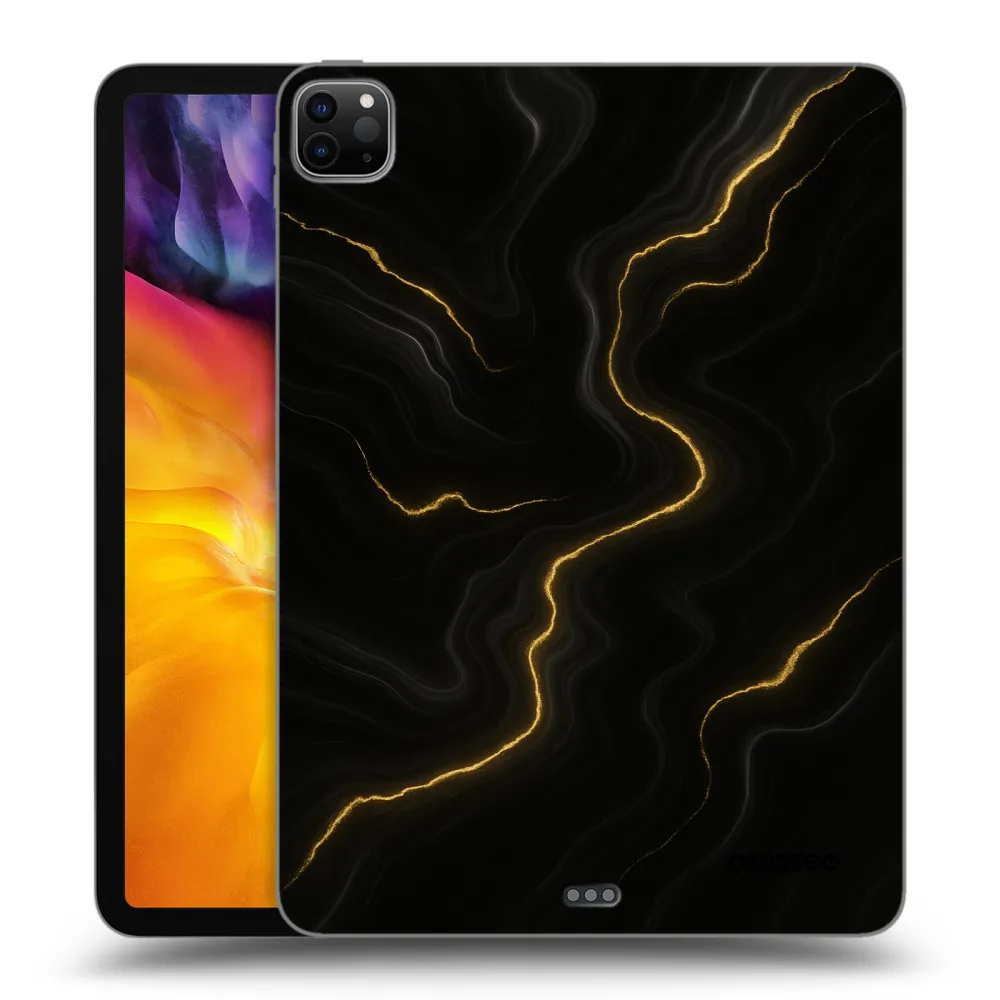 Picasee crna silikonska maskica za Apple iPad Pro 11" 2022 M2 (4.generace) - Thunder