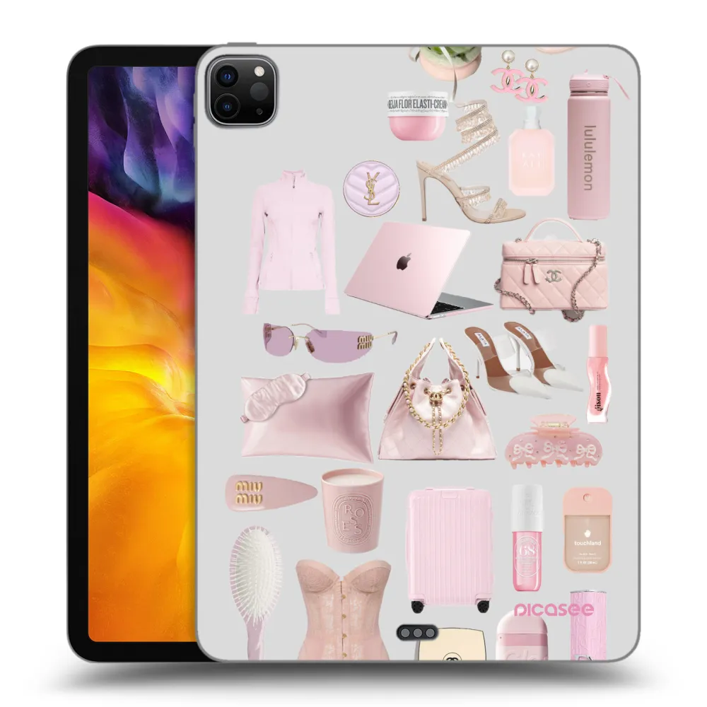 Picasee crna silikonska maskica za Apple iPad Pro 11" 2022 M2 (4.generace) - Glam Babe
