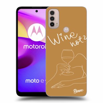 Maskica za Motorola Moto E40 - Wine not