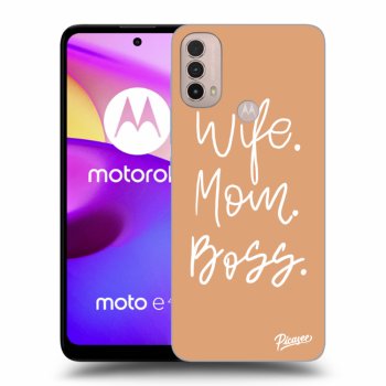 Maskica za Motorola Moto E40 - Boss Mama