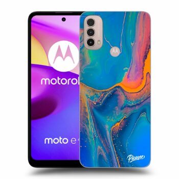 Maskica za Motorola Moto E40 - Rainbow