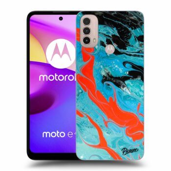 Maskica za Motorola Moto E40 - Blue Magma