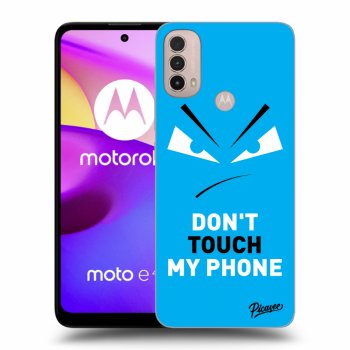 Maskica za Motorola Moto E40 - Evil Eye - Blue