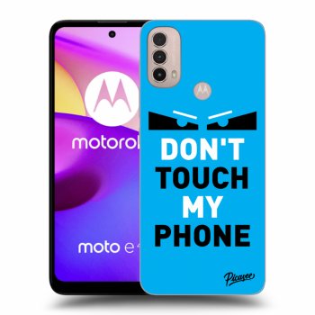 Maskica za Motorola Moto E40 - Shadow Eye - Blue