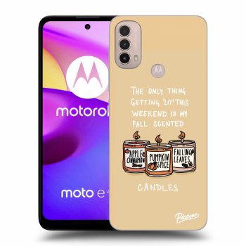 Maskica za Motorola Moto E40 - Candles
