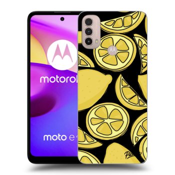 Maskica za Motorola Moto E40 - Lemon