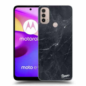 Maskica za Motorola Moto E40 - Black marble