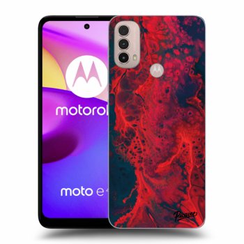 Maskica za Motorola Moto E40 - Organic red