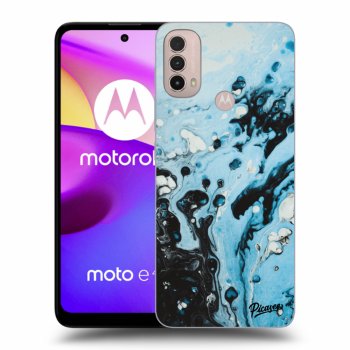 Maskica za Motorola Moto E40 - Organic blue