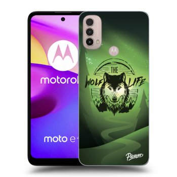 Maskica za Motorola Moto E40 - Wolf life