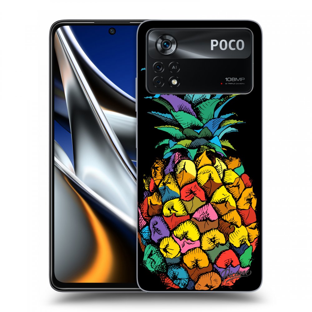 Picasee ULTIMATE CASE za Xiaomi Poco M4 Pro - Pineapple