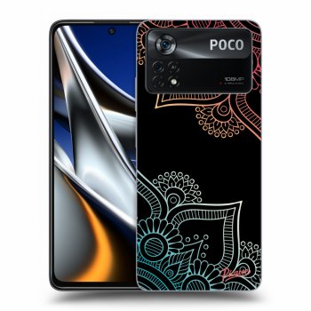 Maskica za Xiaomi Poco M4 Pro - Flowers pattern