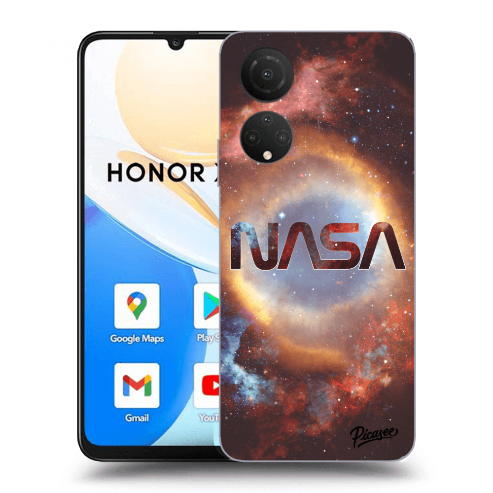 Picasee silikonska prozirna maskica za Honor X7 - Nebula