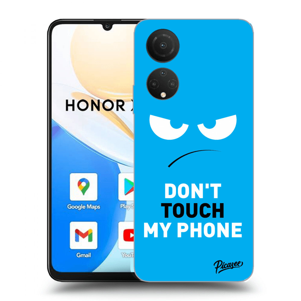 Picasee ULTIMATE CASE za Honor X7 - Angry Eyes - Blue