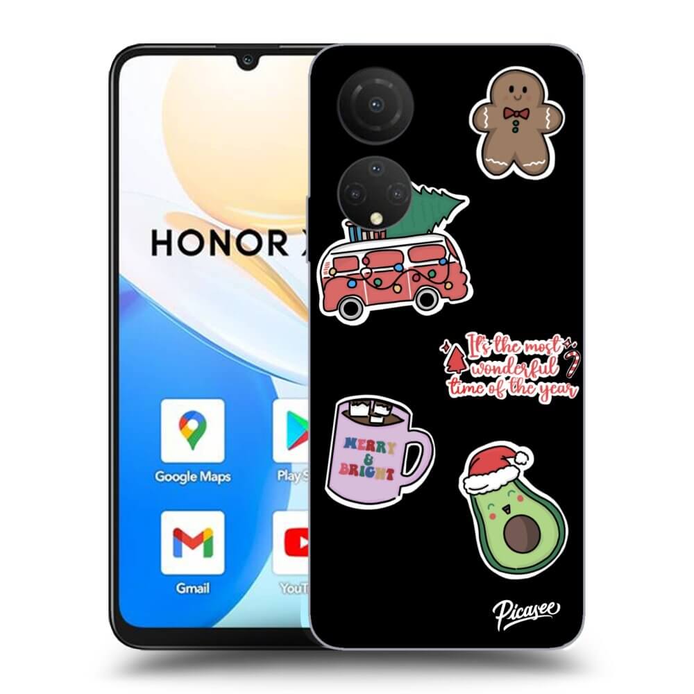 Picasee ULTIMATE CASE za Honor X7 - Christmas Stickers