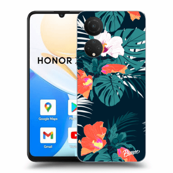 Picasee silikonska prozirna maskica za Honor X7 - Monstera Color