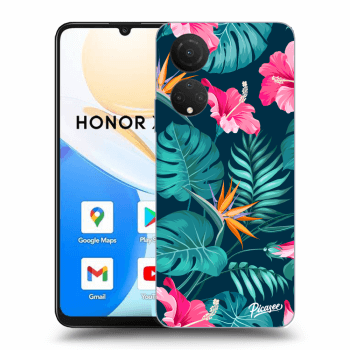 Maskica za Honor X7 - Pink Monstera